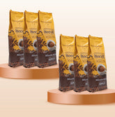 Caffè in grani Moca confezione FAMIGLIA - Nero - 6x500g