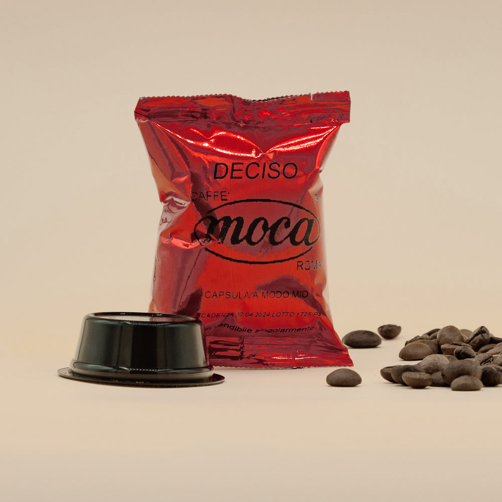 Capsule Caffè Moca - Compatibili A Modo Mio - Deciso - 96 pz