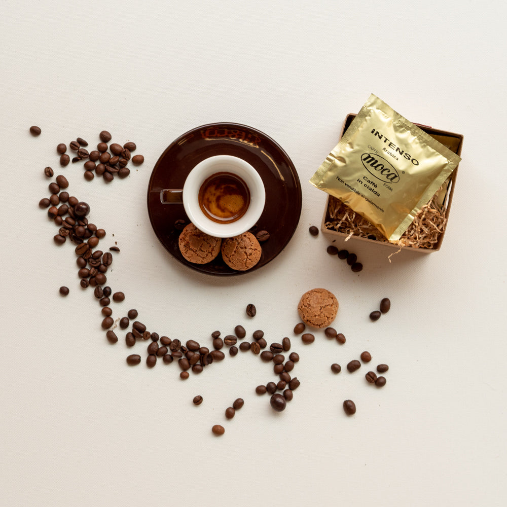 Coffee pods Mocha - Intense - 150pcs ESE 44 mm in compostable filter paper