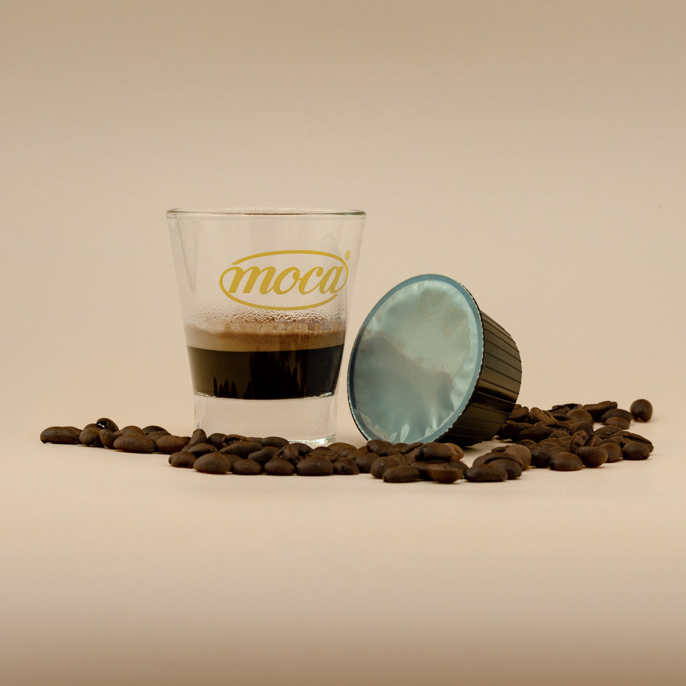 Capsule Caffè Moca Monodose - Compatibili Nescafè Dolce Gusto - Nero 