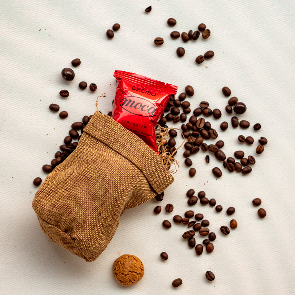 Capsule Caffè Moca - FAP Espresso Point compatibili - Deciso - 100pz