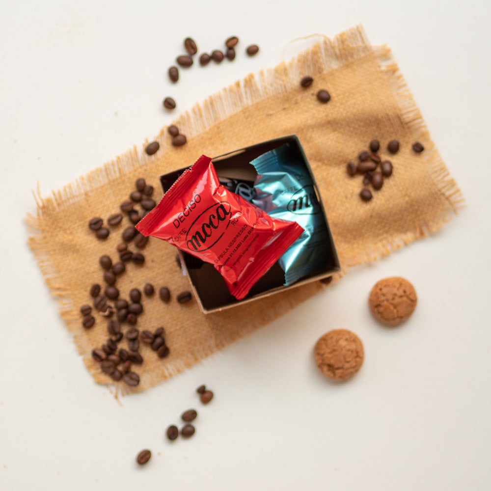Moca Coffee Capsules - Nespresso Compatible - Deciso - 100pcs