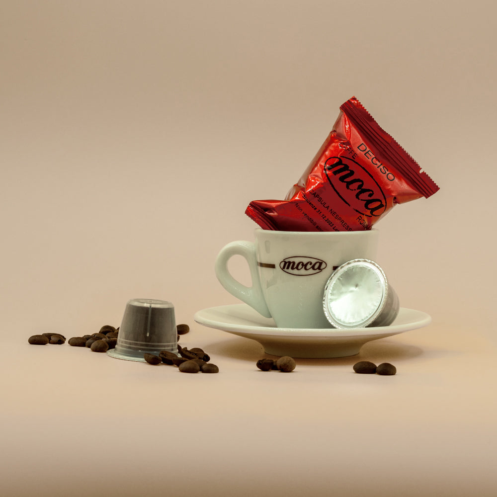 Moca Coffee Capsules - Nespresso Compatible - Deciso - 100pcs