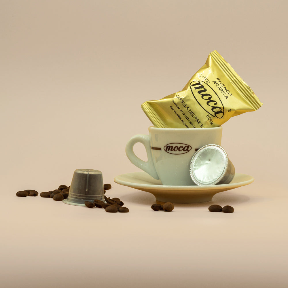 Capsule Caffè Moca - Compatibili Nespresso - Intenso - 50pz