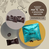 Caffè in cialde Moca - Dek - 150pz ESE + Chicchi ricoperti di cioccolato fondente