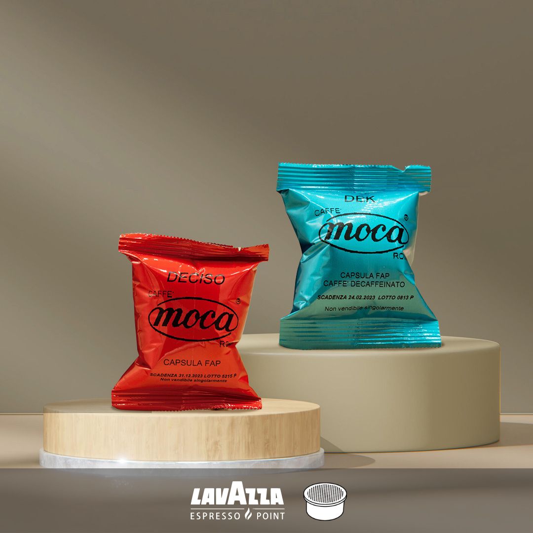 Capsule Caffè Moca - Compatibili Lavazza Espresso Point FAP Dek + Deciso