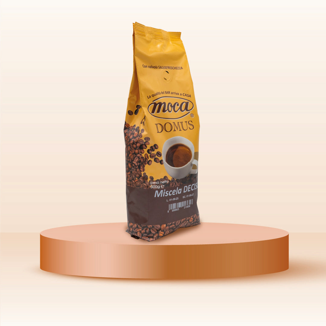 Caffè in grani Moca - Deciso - 500g