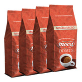 Caffè in grani Moca confezione FAMIGLIA - Deciso - 4x500g