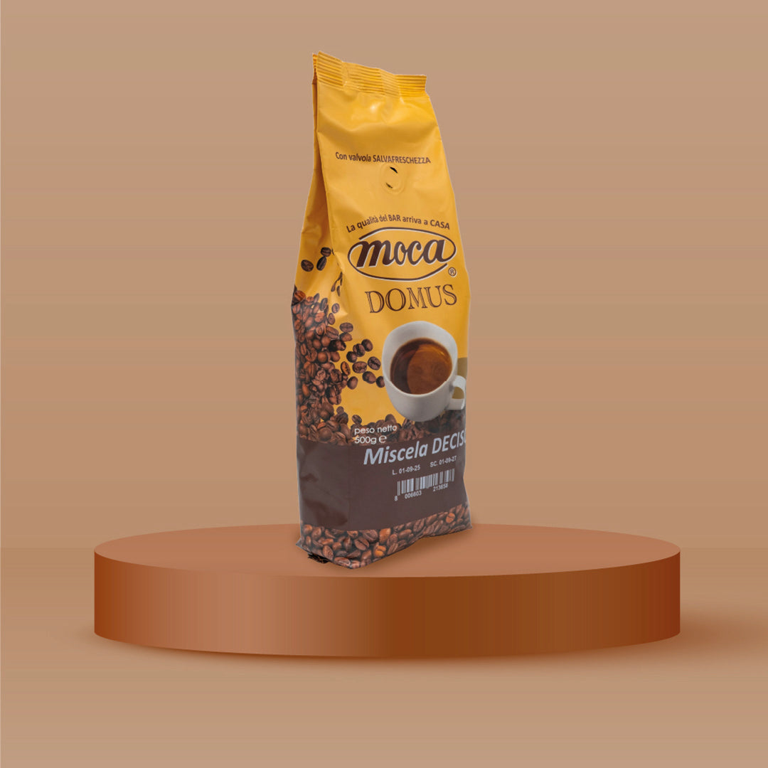 Caffè in grani Moca - Deciso - 500g