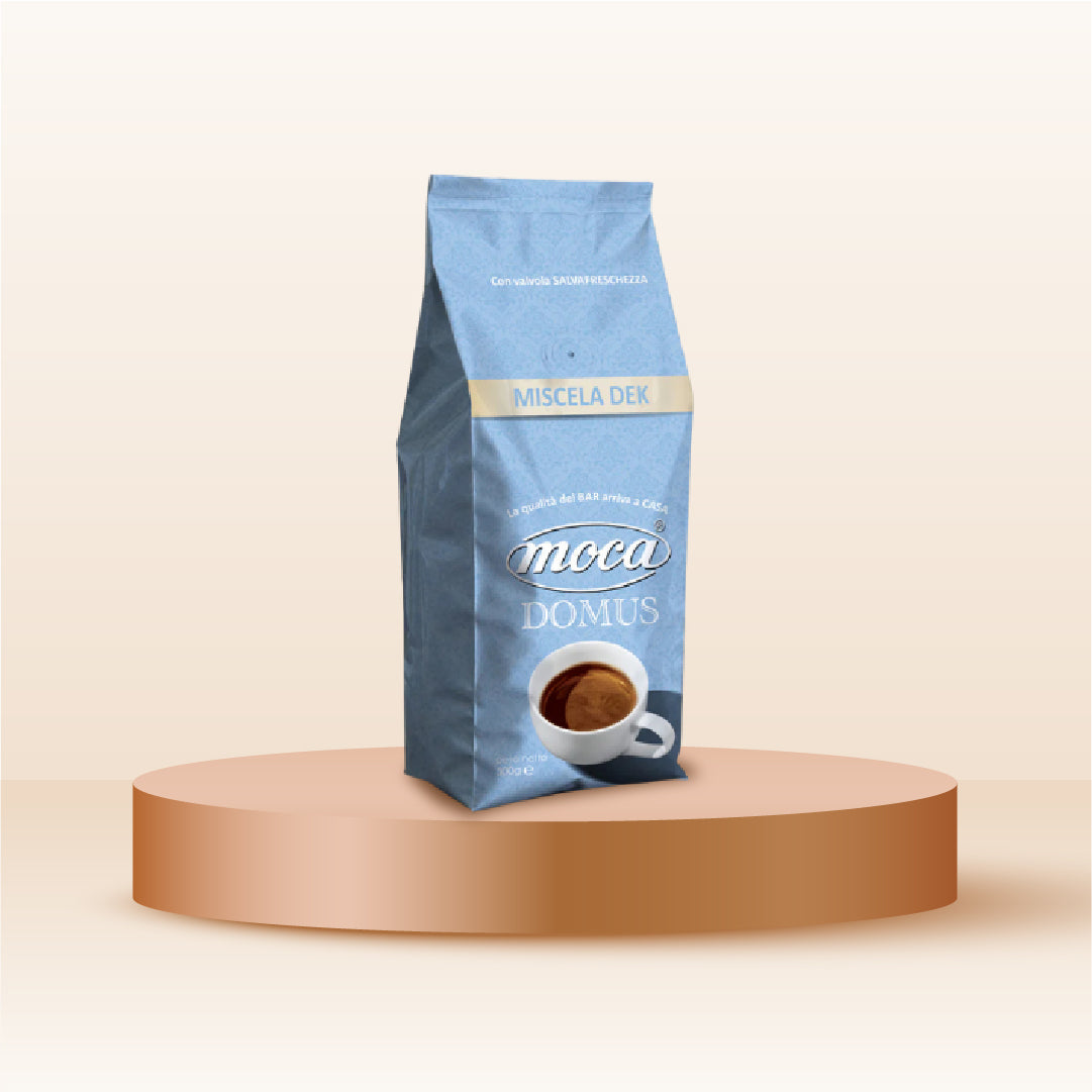 Caffè in grani Moca - Dek- 500g