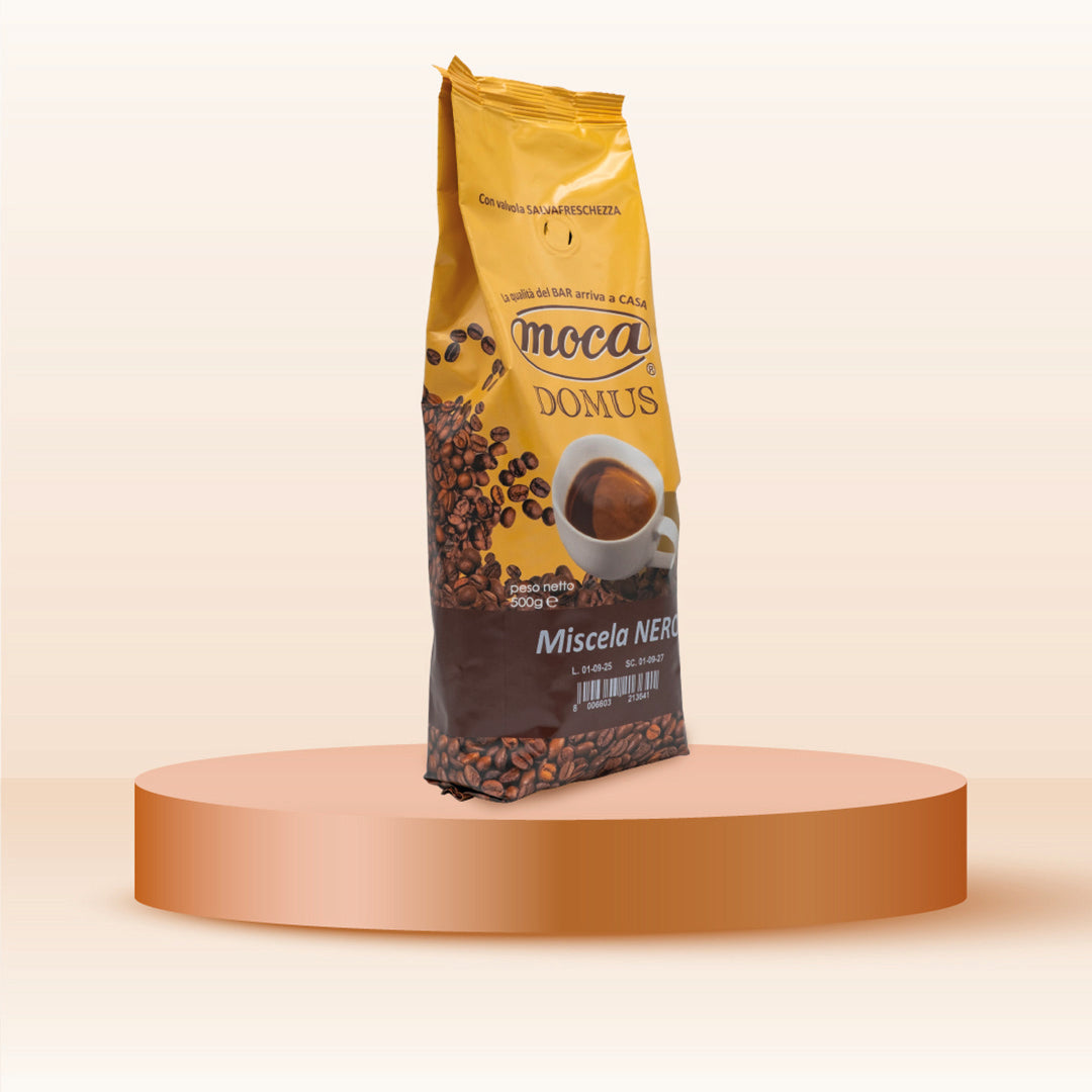 Caffè in grani Moca - Nero - 500g