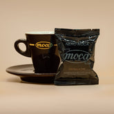 Moca Coffee Capsules - Compatible with FAP Espresso Point - 100% Robusta Blend - Black - 100 pcs