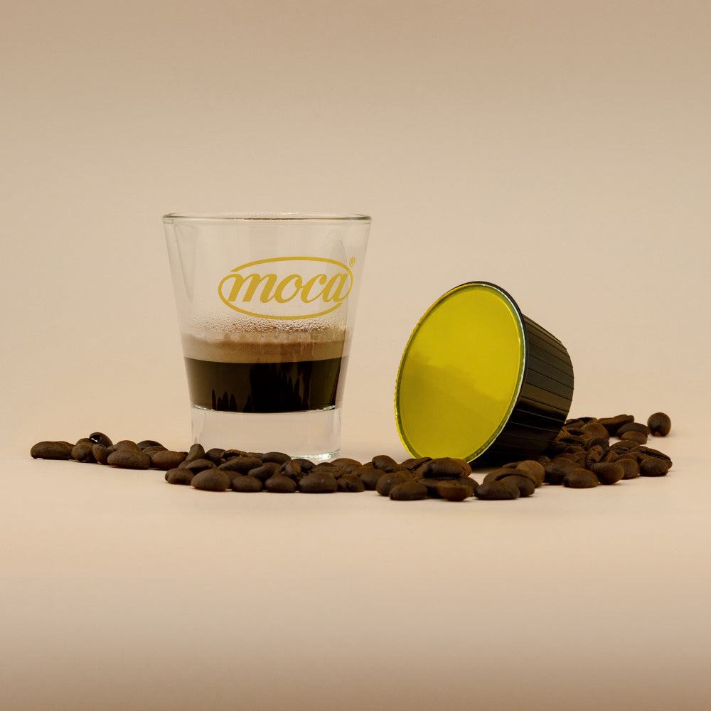 单剂量摩卡咖啡胶囊 - 与 Nescafè Dolce Gusto 兼容 - 不含咖啡因的 Dek - 10 包。 10 个上限。 - 100 个