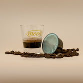 单剂量摩卡咖啡胶囊 - 与 Nescafè Dolce Gusto 兼容 - 黑色 - 10 包。 10 个上限。 - 100 个