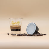 Capsule Caffè Moca Monodose - Compatibili Nescafè Dolce Gusto - Decaffeinato Dek - 5 conf. da 10 caps. - 50pz
