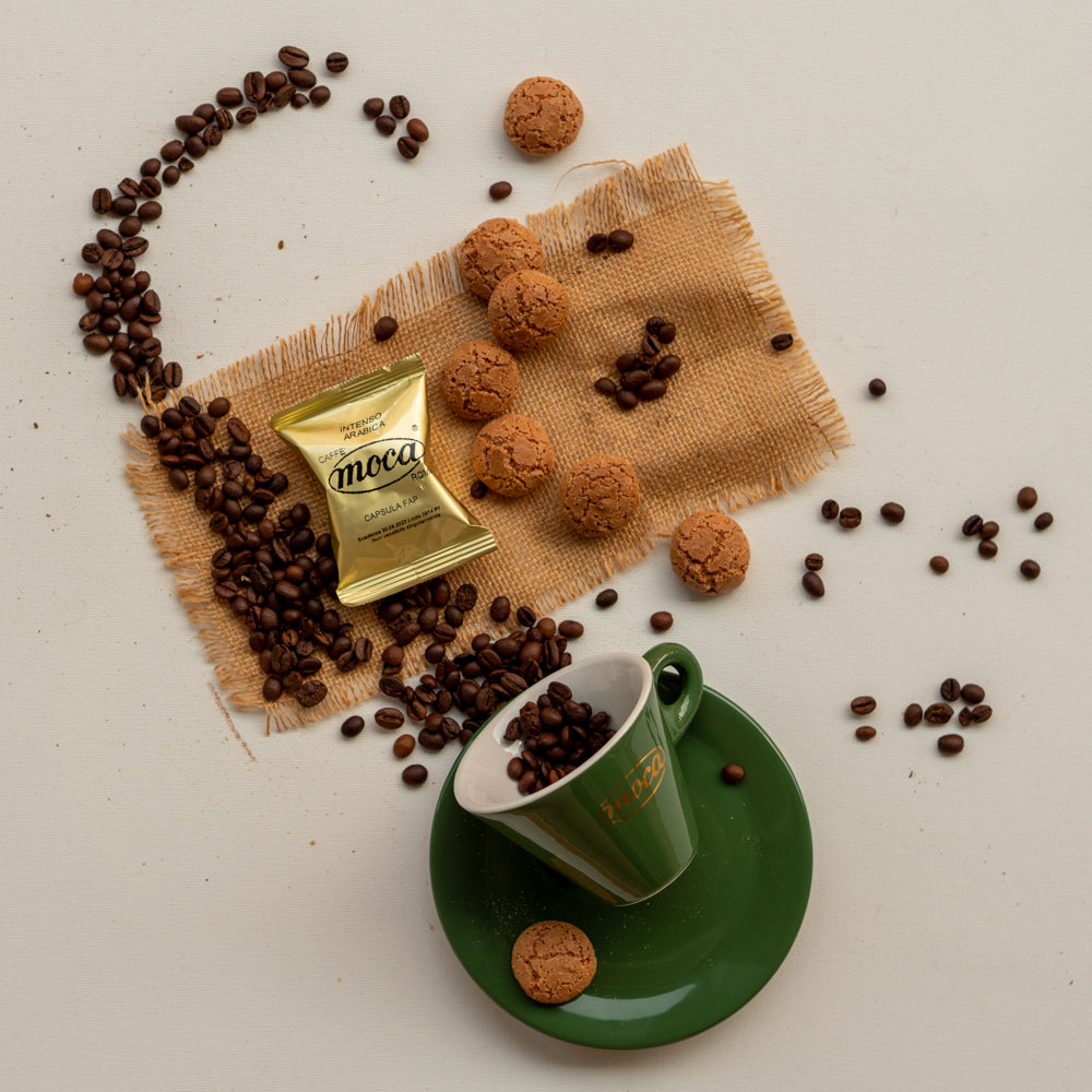 Mocha Coffee Capsules - Compatible Lavazza Espresso Point FAP- Intense - 100pcs 