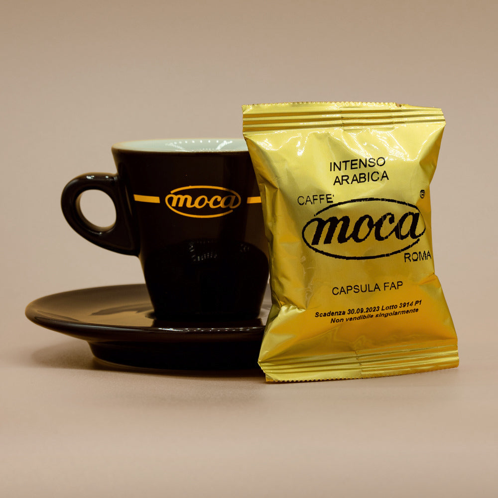 摩卡咖啡胶囊 - Lavazza Espresso Point FAP 兼容 - 浓烈 - 50 件