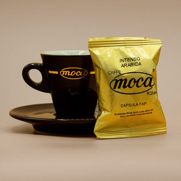 Moca Coffee Capsules - Compatible with FAP Espresso Point - Intense -