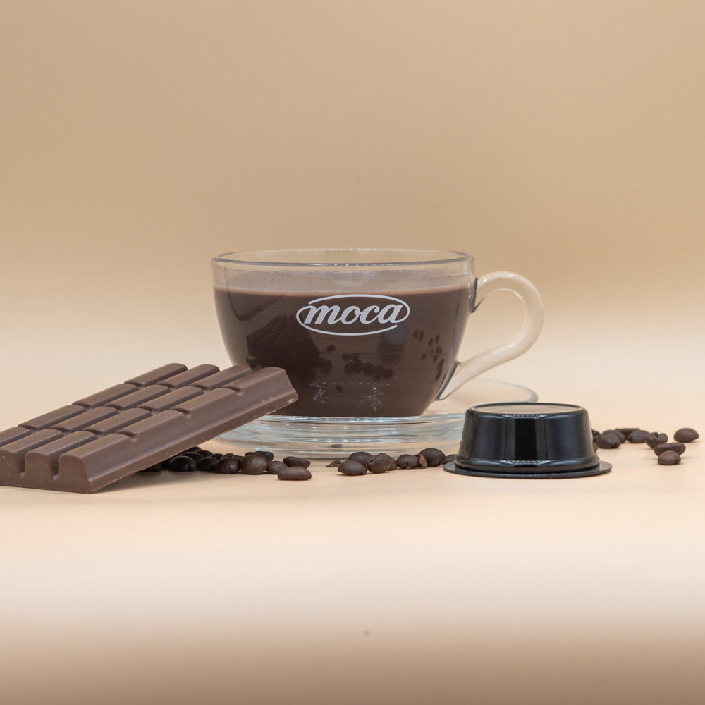 Mocha Chocolate Capsules - Lavazza A Modo Mio Compatible - 100pcs 