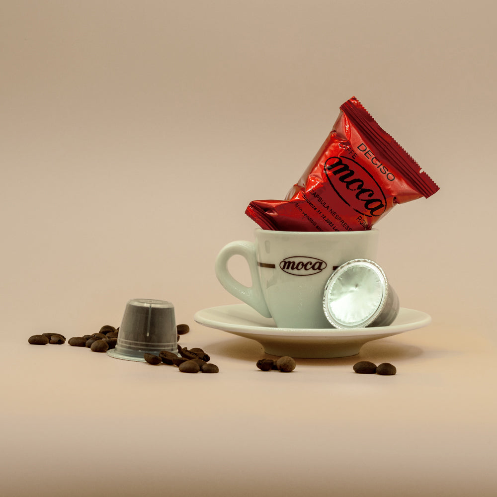 Capsule Caffè Moca - Compatibili Nespresso - Deciso - 50pz