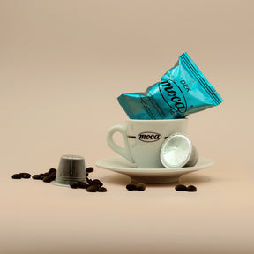 Capsule Caffè Moca - Compatibili Nespresso - Decaffeinato Dek - 100pz