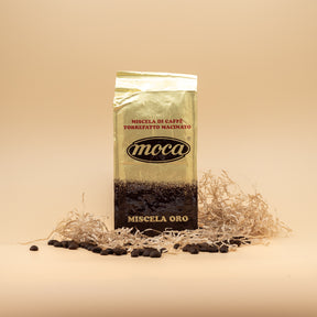 摩卡摩卡咖啡粉 1 公斤 - 黄金混合 - 4 个真空包装和 250 克保鲜袋