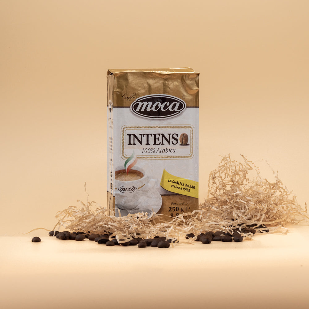 摩卡摩卡咖啡粉 1 公斤 - 浓烈 - 4 个真空包装和 250 克保鲜袋